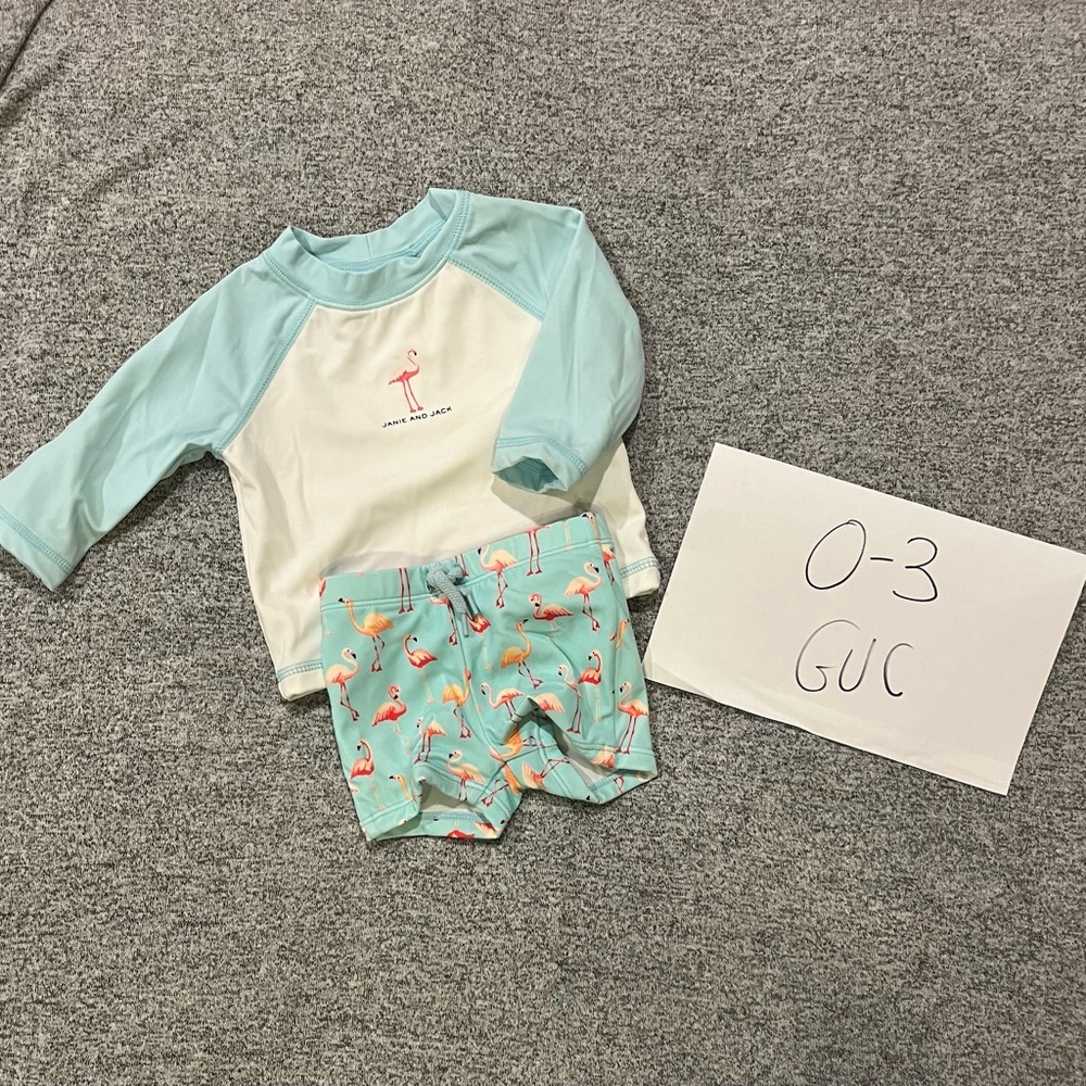 Janie and Jack baby boy swim